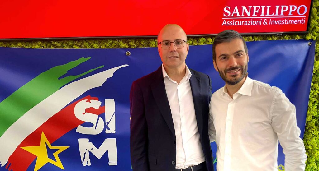 Claudio De Gennaro (SMI) e Alessandro Pone (consulente Generali Avellino Italia)