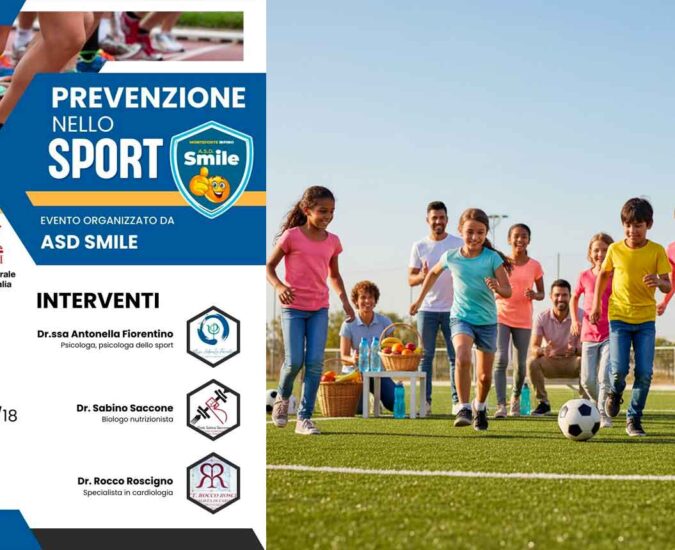 Generali Avellino Italia e ASD Smile in prima linea per la prevenzione nello sport